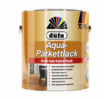 AQUA-PARKETTLACK шелковисто-матовый  750мл "Dufa" Лак 