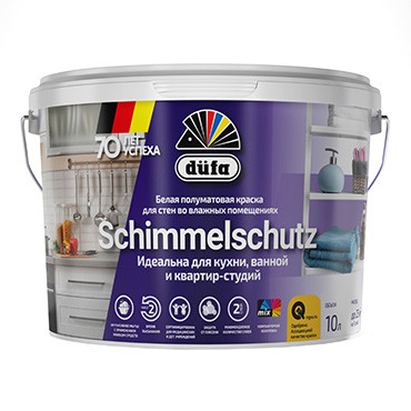 SCHIMMELSCHUTZ 10л база 1"Dufa" ВД краска (под заказ) SCHIMMELSCHUTZ 10л база 1"Dufa" ВД краска (под заказ)
